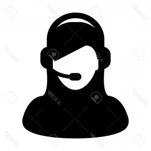 300x300 Photostock Vector Customer Service Support Help Desk Call Center