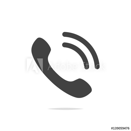 500x500 Phone Call Icon Vector