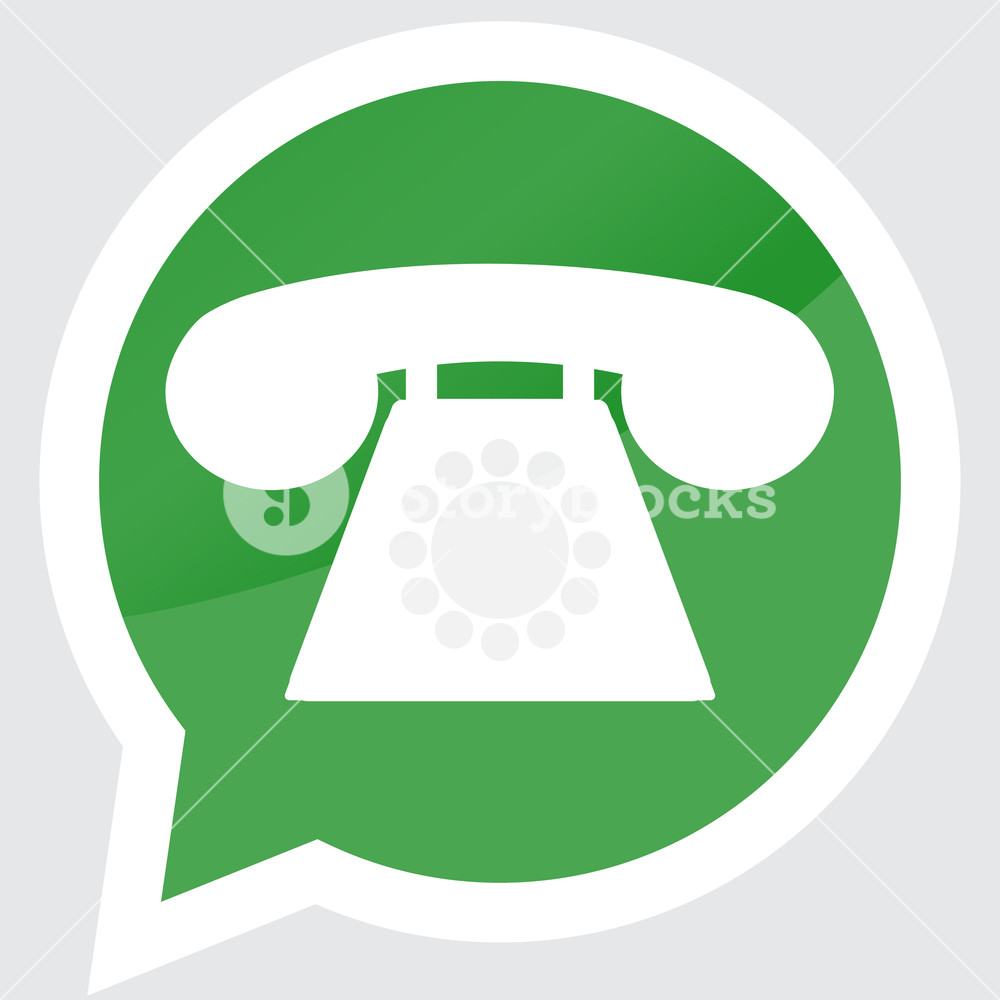 1000x1000 Sticker Phone Apparatus Design Flat. Telephone Dial, Retro Vintage