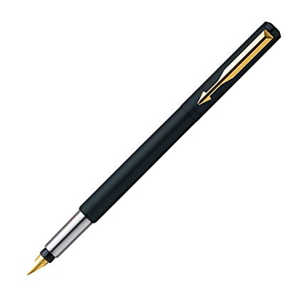 425x425 Parker Vector Gt Fountain Pen, Matte Black Amazon.in Office Products