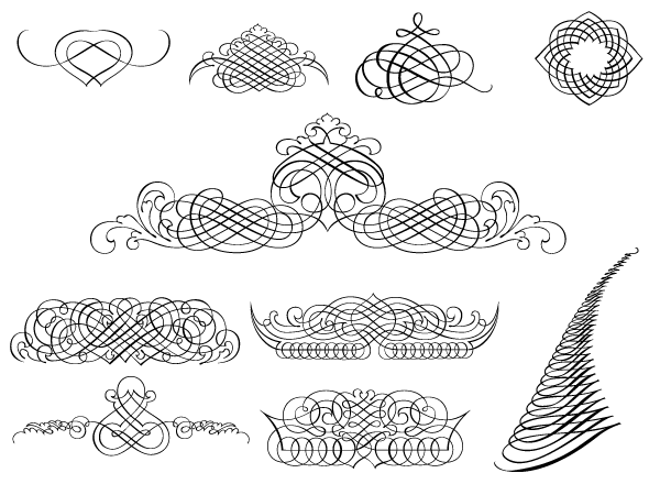 600x450 Free Calligraphy Vector Round Up