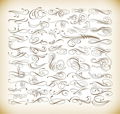 389x368 Calligraphic Flourish Vector Free Vector Download (1,944 Free