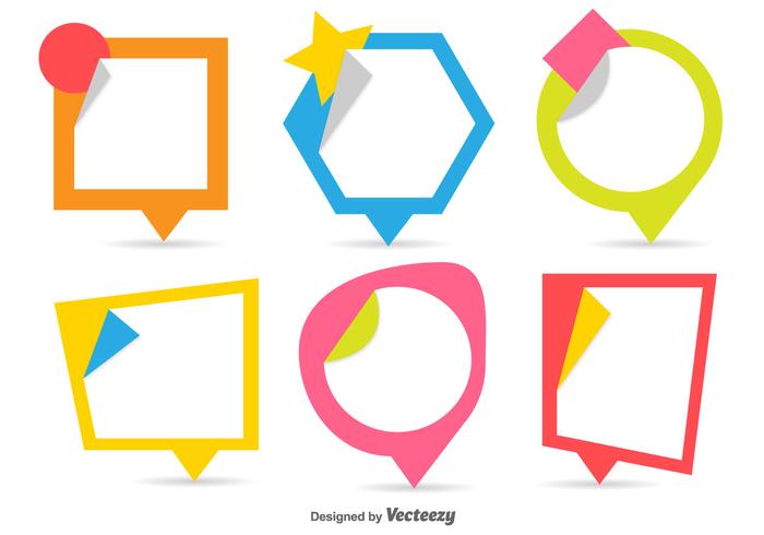 700x490 Sticker Style Vector Callouts