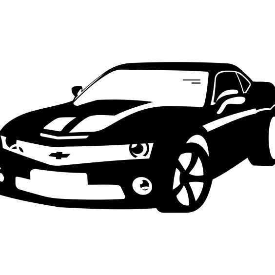 564x564 Chevrolet Camaro Vector Free Vector Download 173539 Cannypic