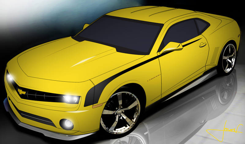 800x471 Free Download Of Camaro Vector Vector Graphic