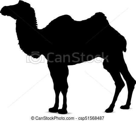 450x401 Image Silhouette Of Camel.
