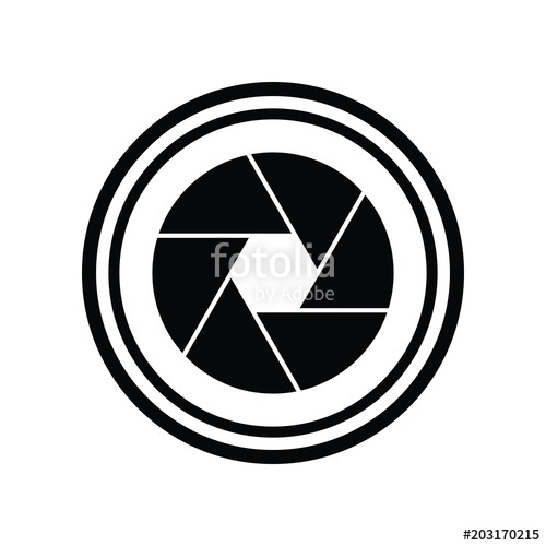 500x500 Camera Aperture Symbol Stock Image And Royalty Free Vector Files