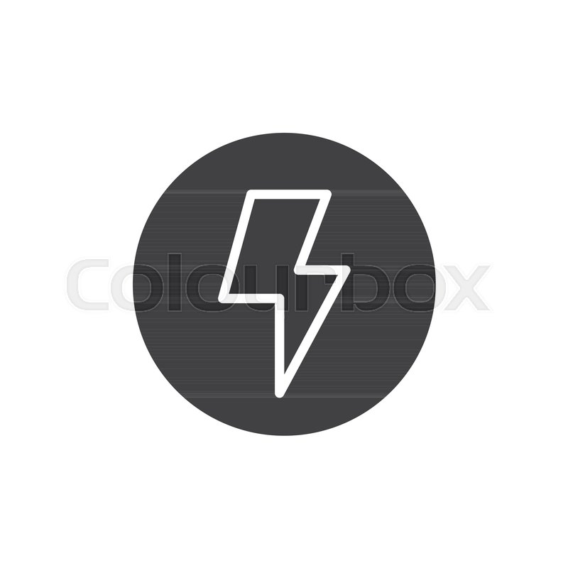 800x800 Camera Flash Icon Vector, Filled Flat Sign, Solid Pictogram