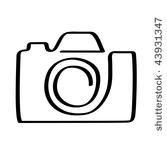 167x150 Camera Outline Vector