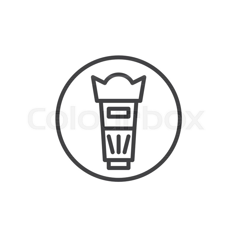 800x800 Photo Camera Lens Line Icon, Outline Vector Sign, Linear Style