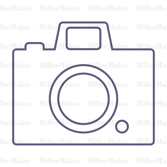 570x570 Camera Line Art Vector Camera Outline Svg Photography