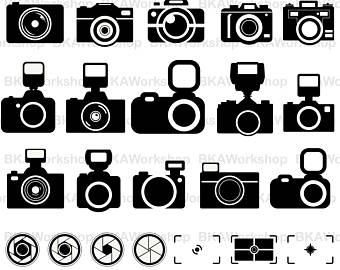 340x270 Camera Vector Etsy
