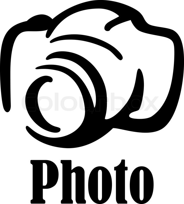 720x800 Black And White Sketch Digital Camera Icon Or Symbol For Art