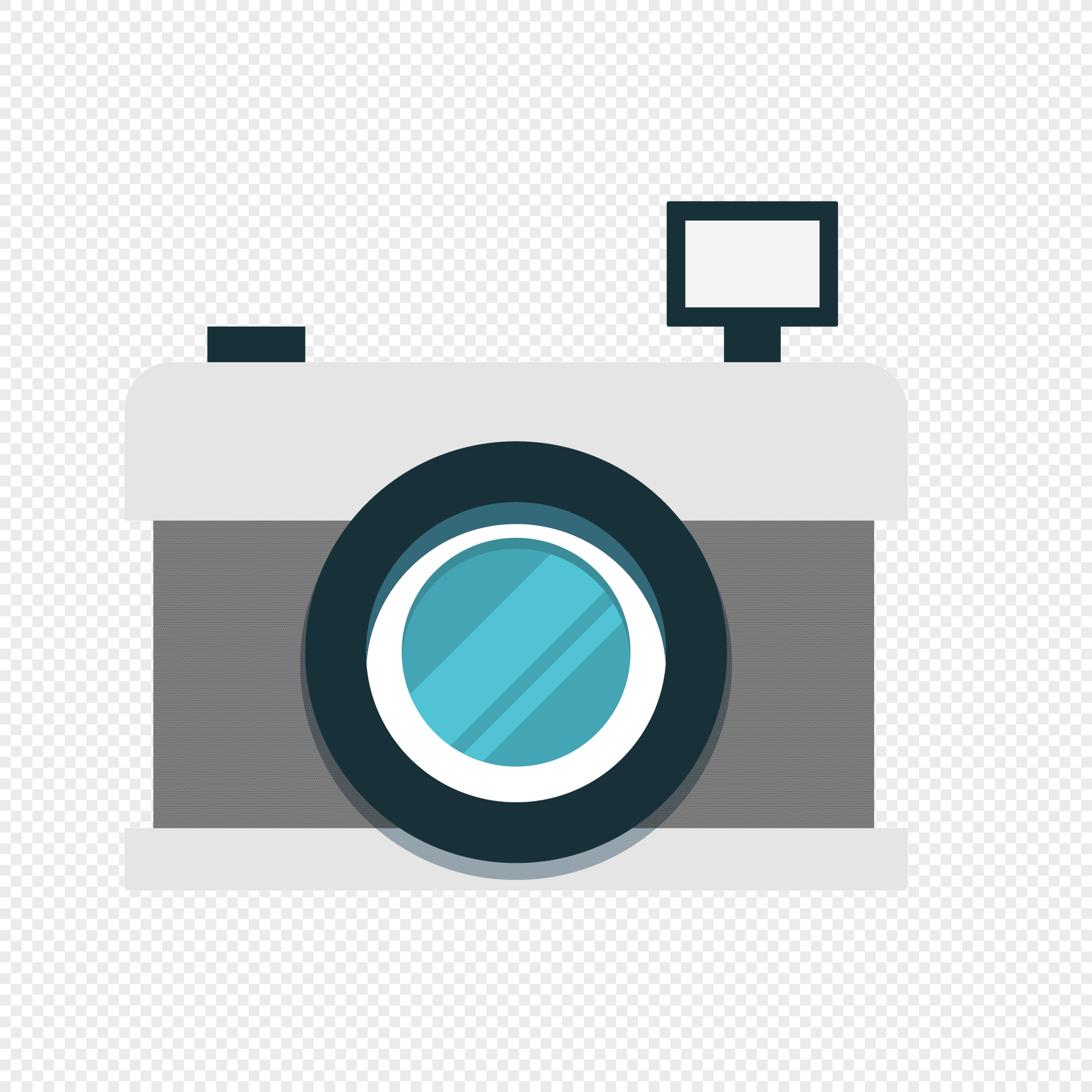 2020x2020 Cartoon Photography Equipment, Slr Camera Vector Graphics Icon Png