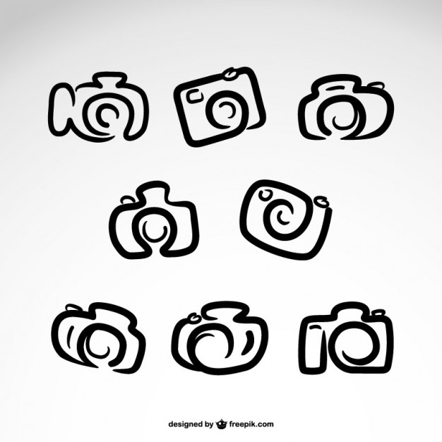 626x626 Drawn Camera Abstract
