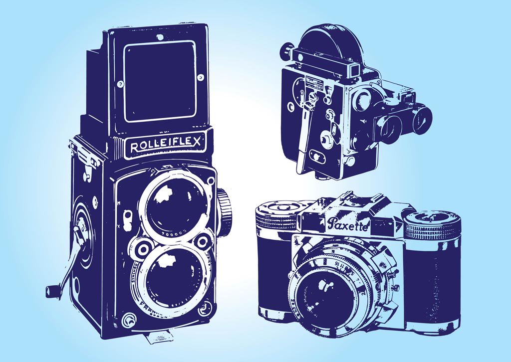 1024x726 Vintage Camera Vectors Vector Art Amp Graphics