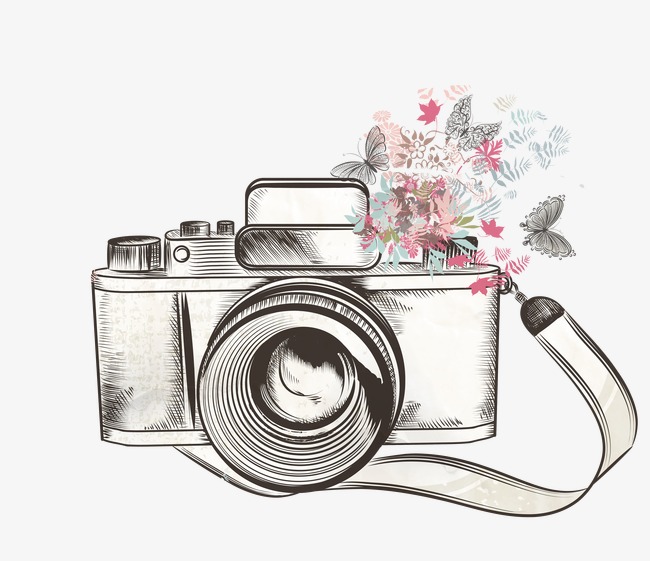 650x561 Watercolor Camera Vector, Fineragdoll, Material, Free Buckle Png