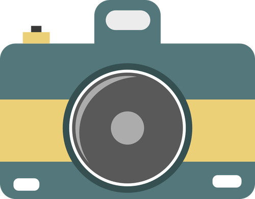 500x390 Digital Camera Clipart Vector