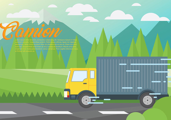 352x247 Camion Vector Background Free Vector Download 437699 Cannypic