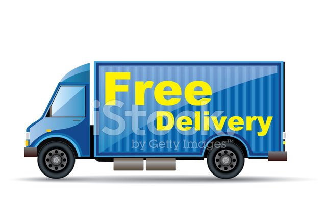 641x439 Dilivery Gratis Stock Vector