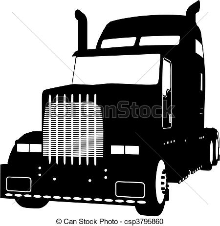 450x463 Truck (Vector) Truck Made In Vector.