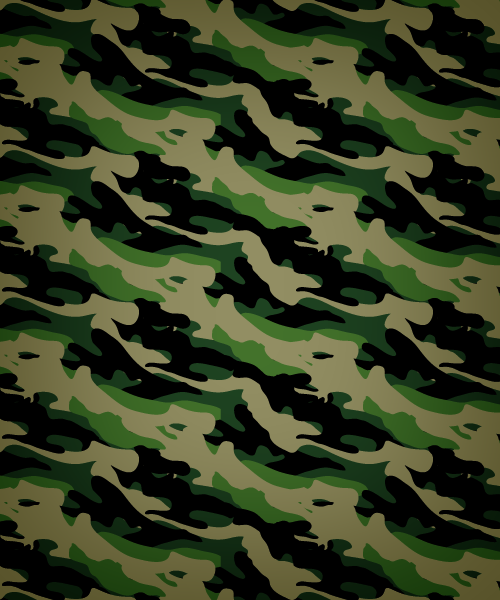 500x600 Army Camouflage Seamless Vector Pattern Vector Patterns