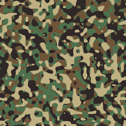 500x500 Camouflage Army Print Vector Illustration Public Domain Vectors