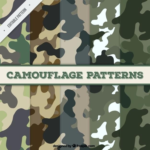 626x626 Vector Military Camouflage Pattern Blue And White Patterns