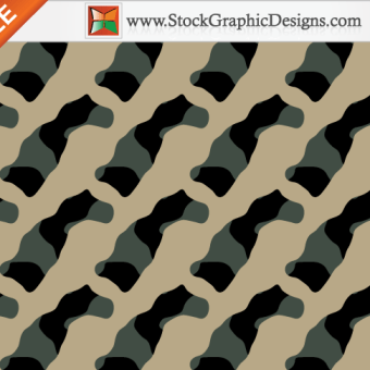 340x340 Free Seamless Camouflage Pattern Background Vector 4 Colours