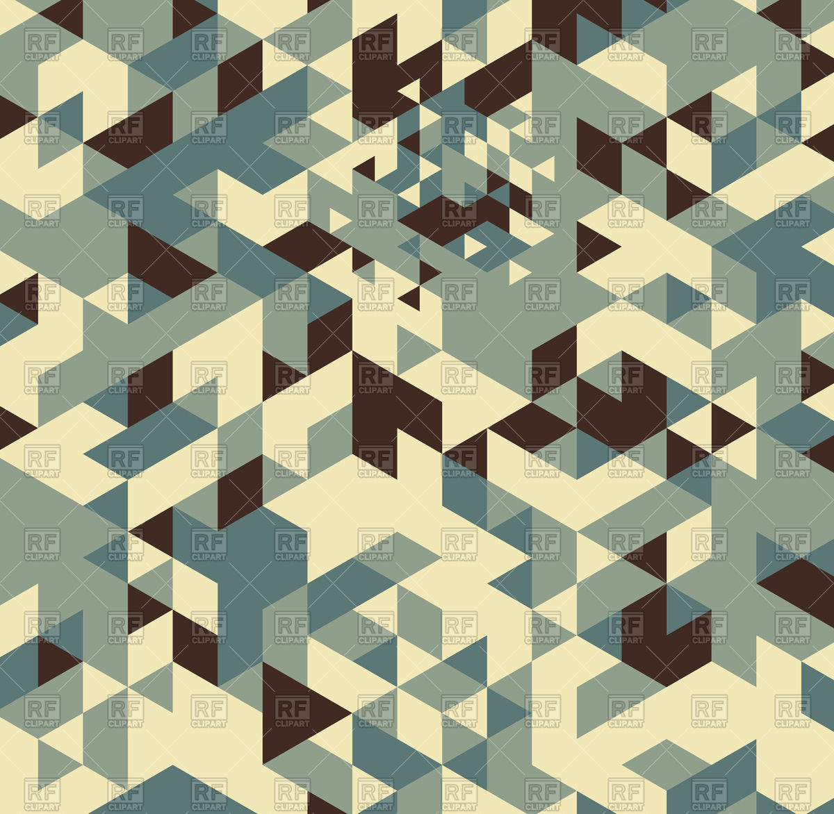 1200x1172 Geometric Camouflage Background Vector Image Vector Artwork Of
