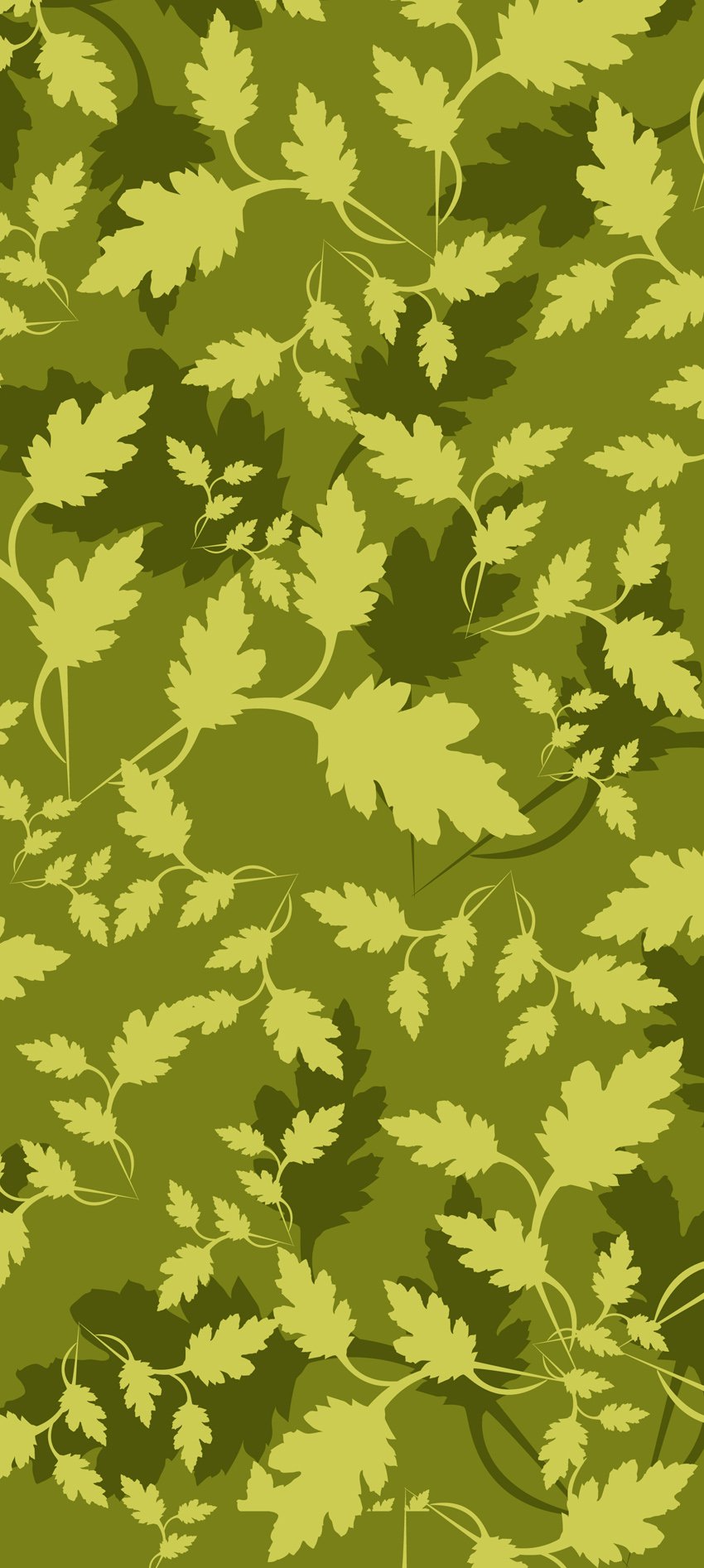 850x1893 Leaves Camouflage Pattern Vector Art Amp Graphics