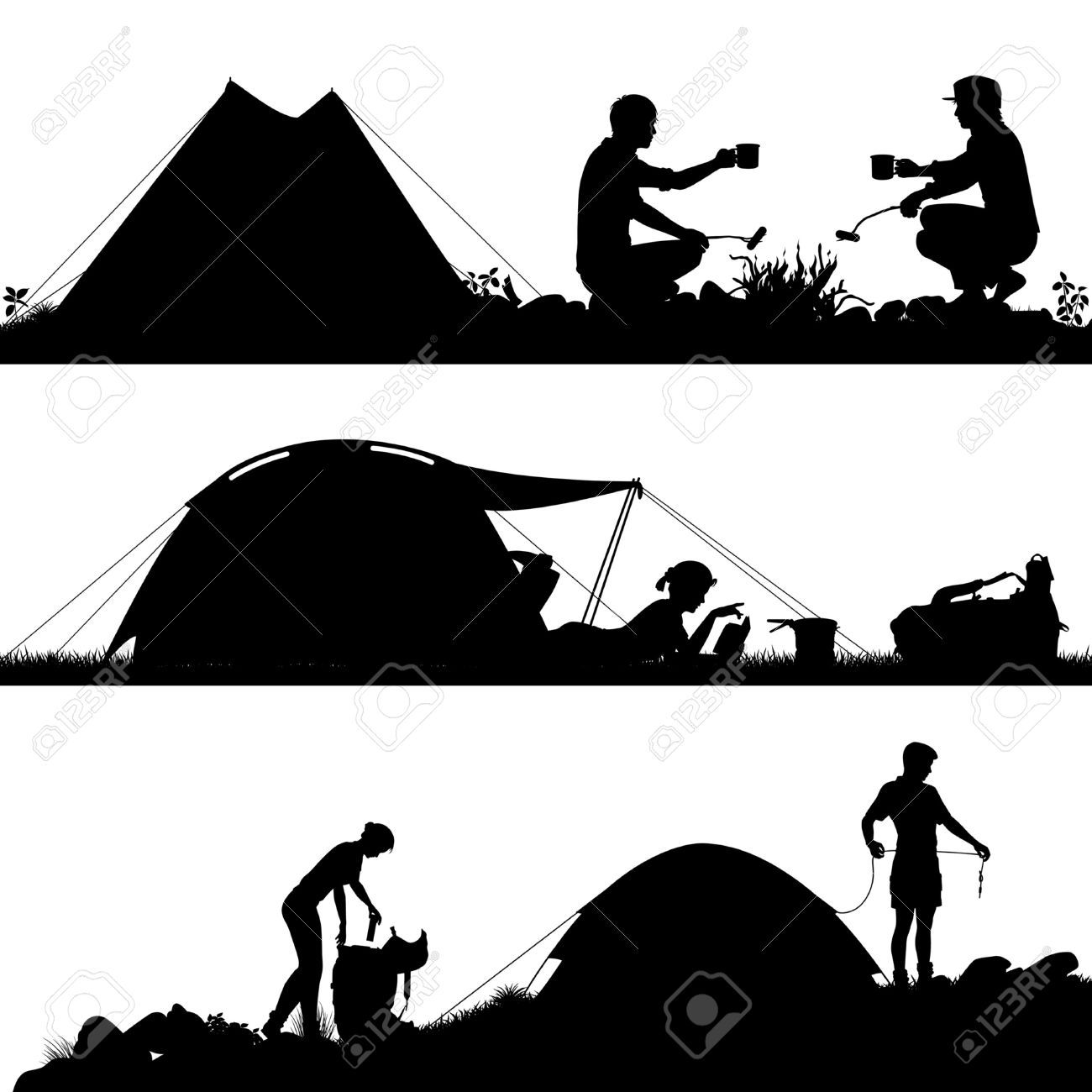 1300x1300 Image Result For Camping Vector Vacationcampingplaces