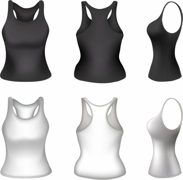 374x368 Women Tank Top Template Free Vector Download (15,532 Free Vector
