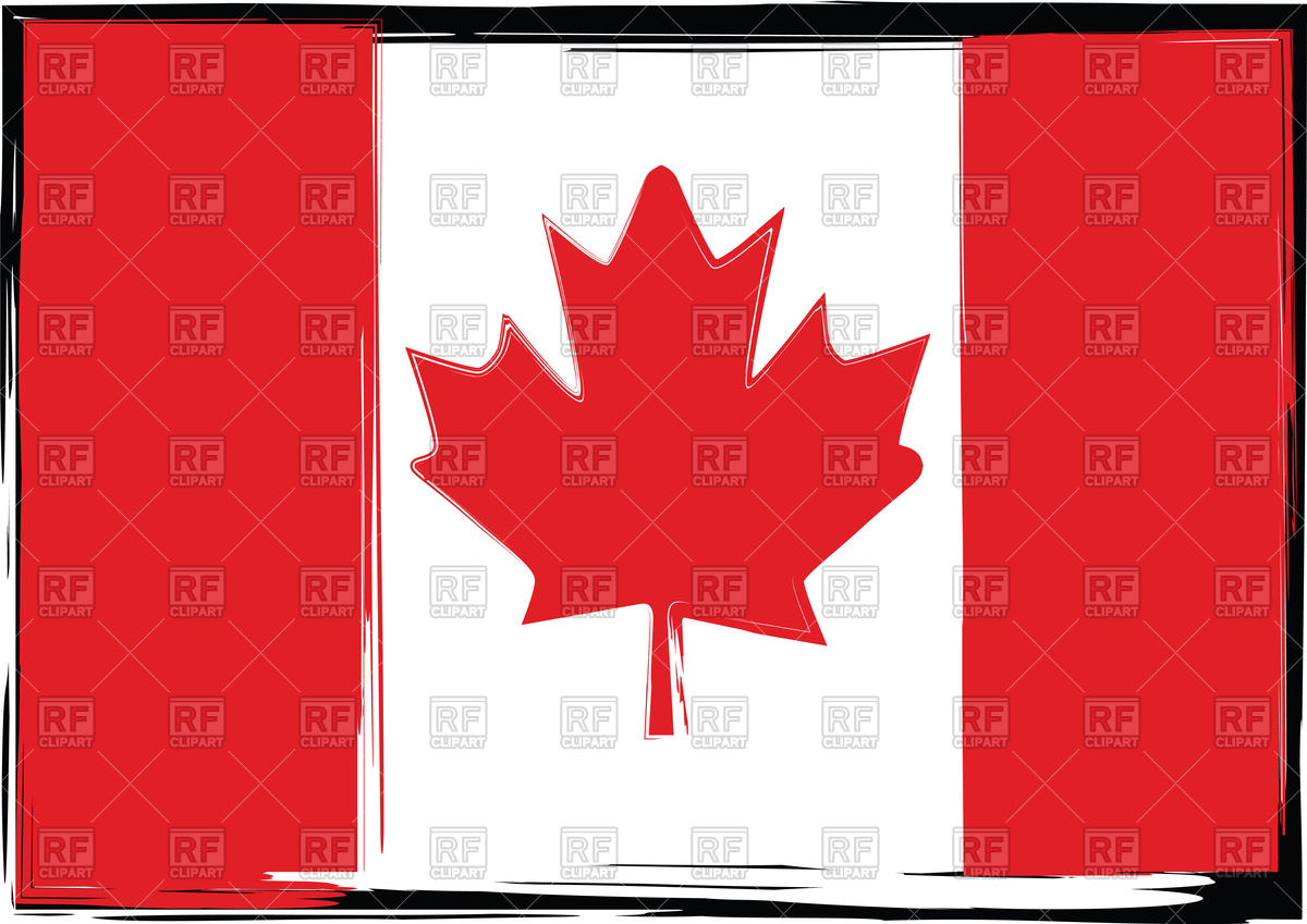 1200x849 Grunge Canada Flag Vector Image Vector Artwork Of Flags