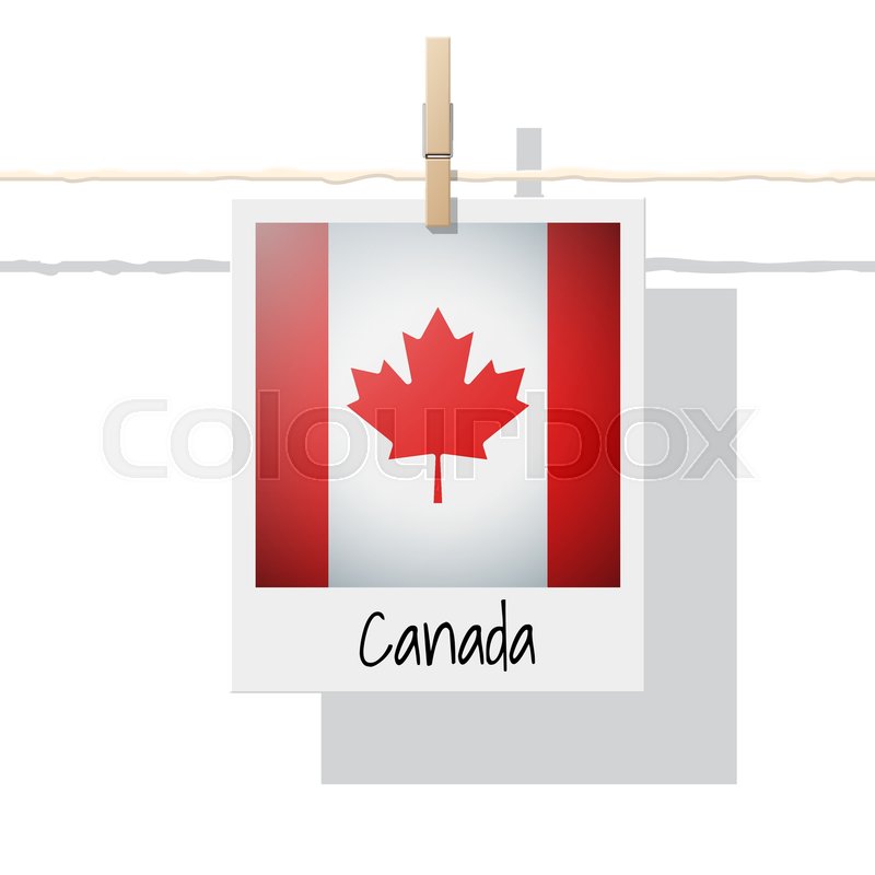 800x800 North America Continent Flag Collection With Photo Of Canada Flag