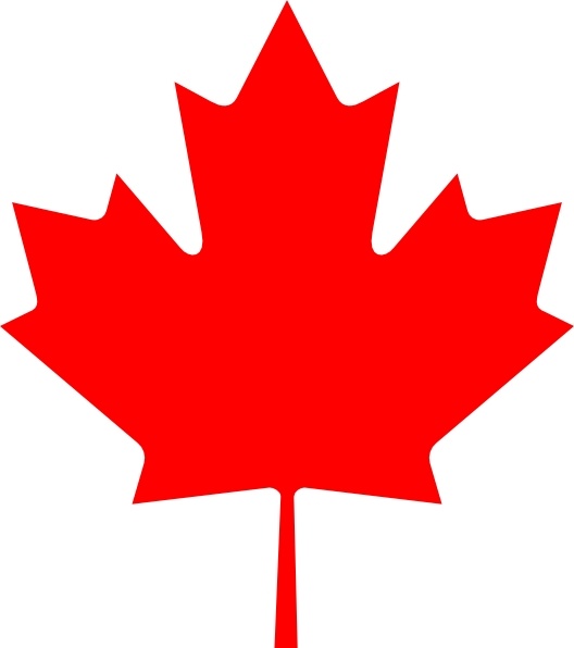 528x596 Flag Of Canada Leaf Clip Art Free Vector In Open Office Drawing