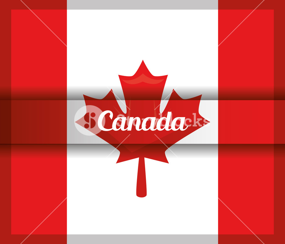 1000x855 Canada National Country Flag Maple Leaf Vector Illustration