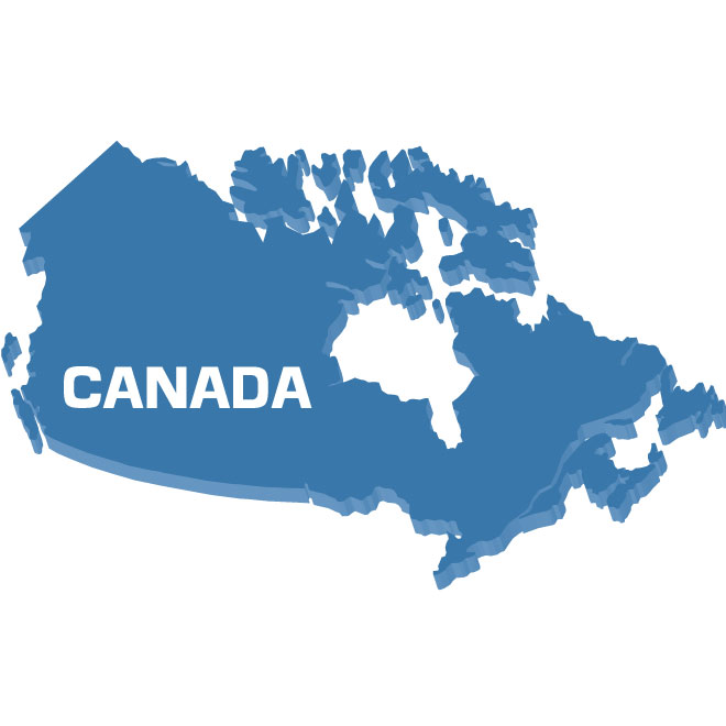 660x660 Outline Map Of Canada Vector