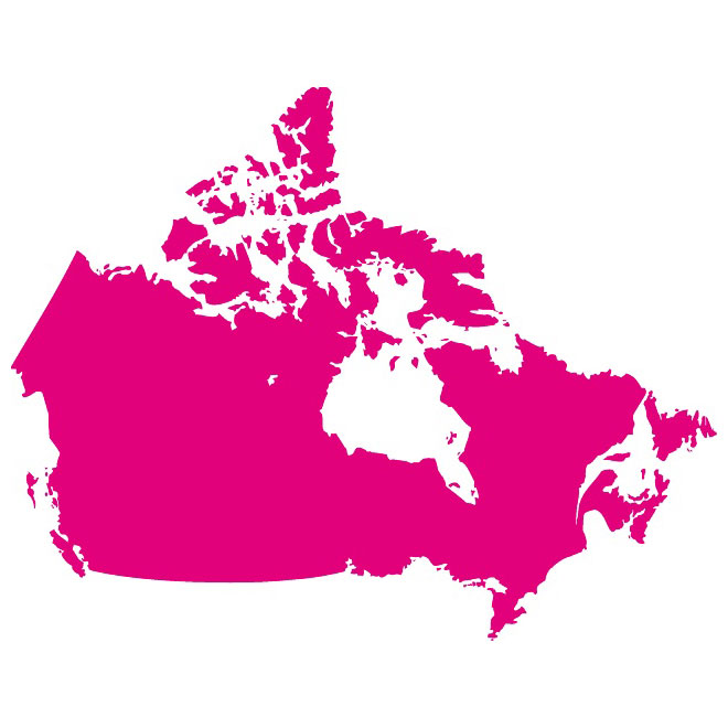 660x660 Vector Map Of Canada