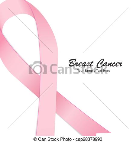 450x470 Breast Cancer Awareness Pink Ribbon Vector Illustration Eps10 .