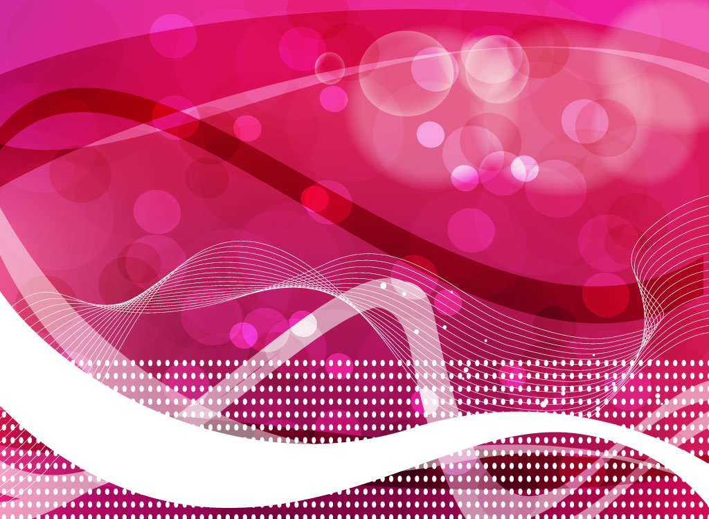 1024x750 Pink Ribbon Background Art