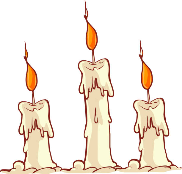 612x585 Clipart Candle Vector