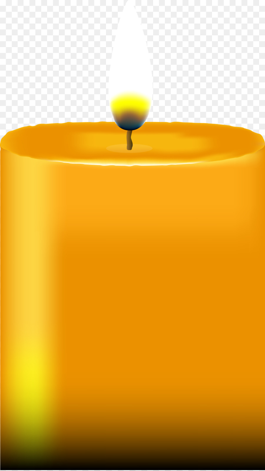 900x1600 Wax Yellow Flameless Candles