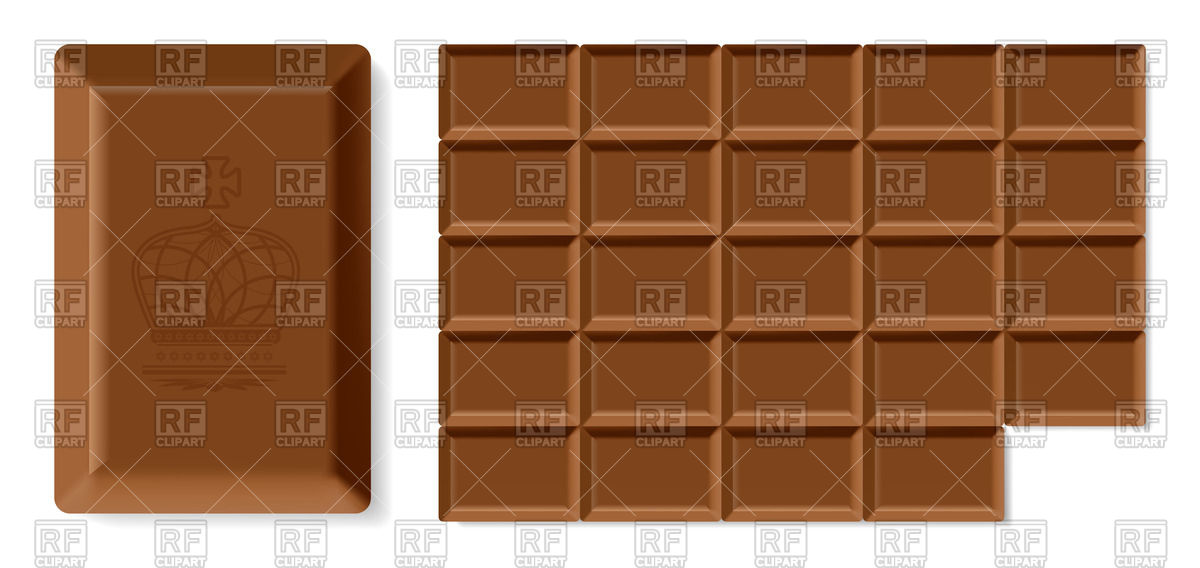 1200x568 Chocolate Bar Vector Image Vector Artwork Of Food And Beverages