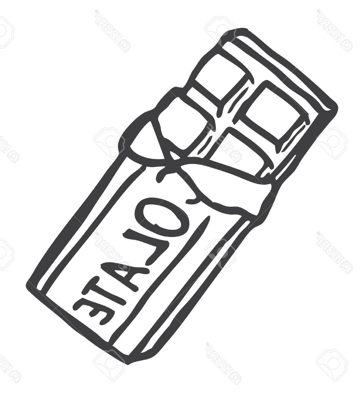 1204x1300 Drawn Candy Bar Vector 3276484