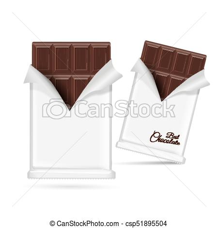 450x470 Illustration Chocolate Bar Vector Eps 10 Design.