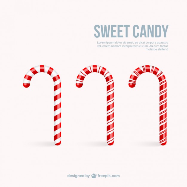 626x626 Candy Canes Vector Free Download