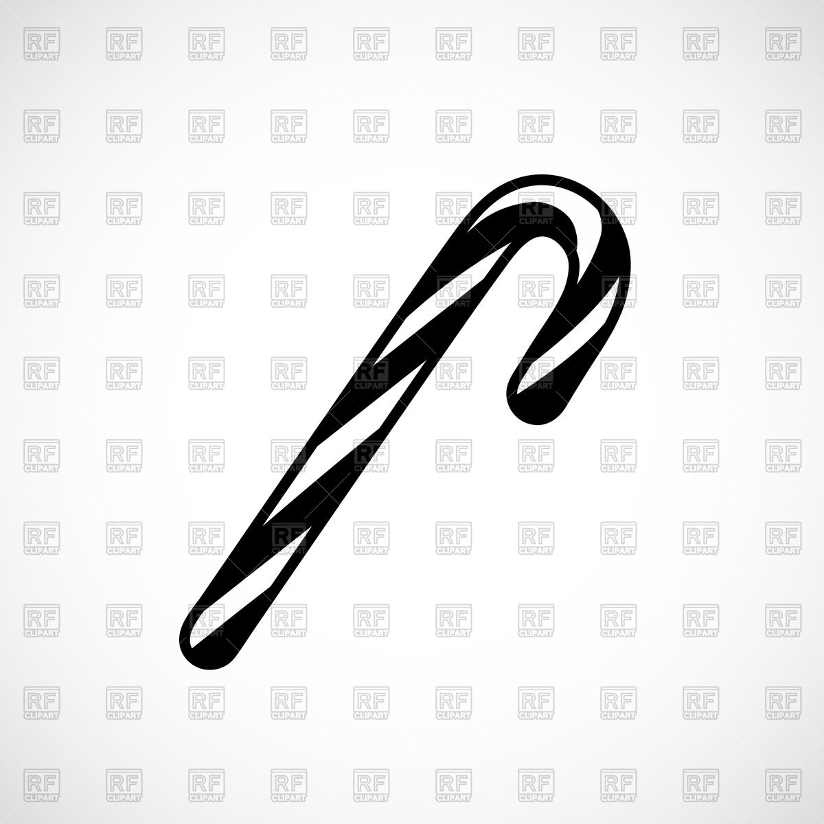 1200x1200 Christmas Candy Cane Icon Vector Image Vector Artwork Of Food