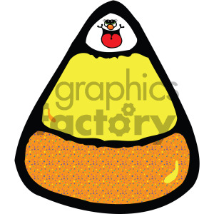 300x300 Royalty Free Vector Candy Corn 405102 Vector Clip Art Image