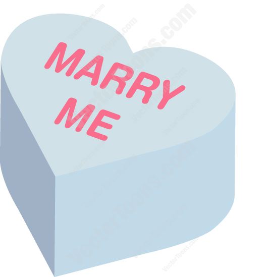 531x549 Marry Me Heart Shaped Candy Clipart By Vector Toons